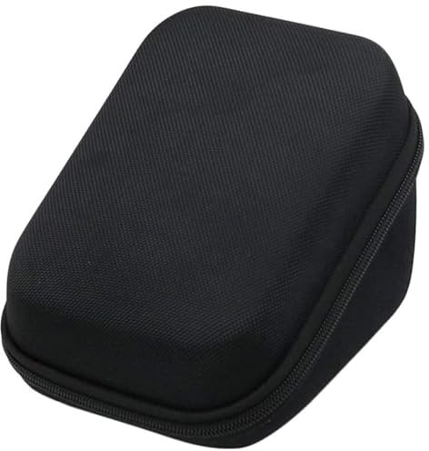 AZIDWERYQ Glucometer Case, Hard Shells Blood Pressure Monitor Case with Handle and Mesh Pocket, Portable Small Storage Bag for Travel