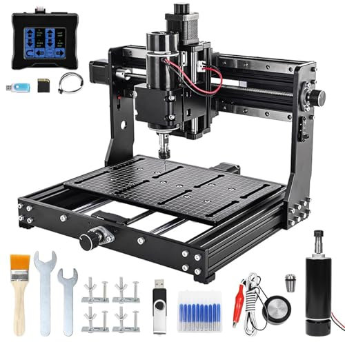 Machines-outils de bureau à commande numérique par ordinateur, kits de gravure à micro-ondes, machine de gravure à commande numérique par ordinateur for le travail du bois, fraiseuse électrique