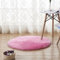 TYLXQH Tapis en Fausse Fourrure Tapis Pelucheux en Peau de Mouton Tapis Shaggy Doux et Lavable Tapis antidérapant pour Le Sol du Salon, de la Chambre à Coucher et du canapé (Rose,Diameter 40cm)