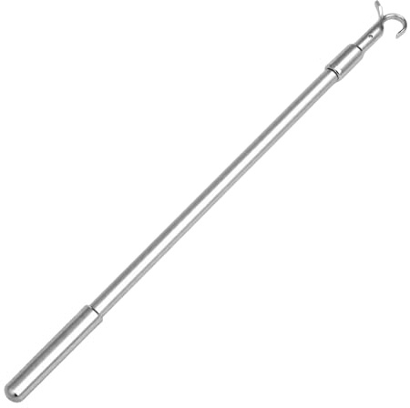 Window Pole Opener, Telescopic Design with Hook for Easy Access, Adjustable Length for Various Window Types and Loft Hatches, Durable Construction for Long-Las