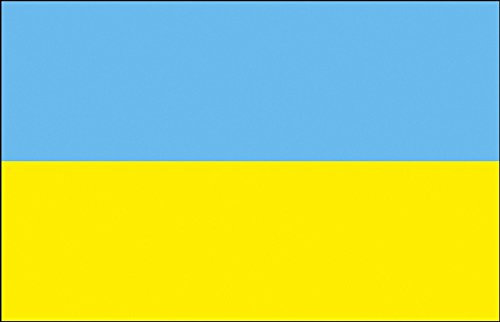 Fan-O-Menal Dekofahne - Ukraine - Gr. ca. 150 x 90 cm - 80177 - Deko-Länderflagge