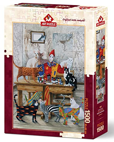 Heidi Oyuncak milchig My Colorful World Kunst Puzzle