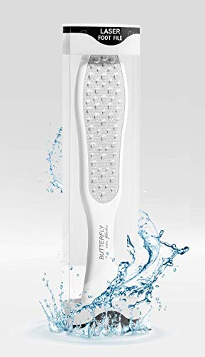 LASER-Hornhautraspel Original aus Südkorea PREMIUM Hornhautfeile Fußfeile (WEISS)
