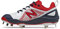 New Balance Women's Fresh Foam Velo V2 Metal Softball Shoe, Red/White/Blue, 5