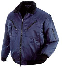 texxor Pilotjacke Oslo , Abnehmbare Ärmel, Marine, Gr. 4XL