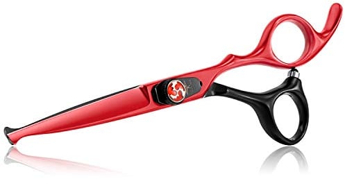 PURPLEBIRD Haarschere Friseurschere 6-Zoll Edelstahl Sichere Runde Tipps Haarschneideschere Extra Professionelle Haarschnitt Schere für Kinder, Perfekter Haarschnitt für Anfänger und zu Hause.