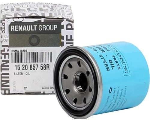 Renault | Filtro Olio Dacia Duster/ Dokker/ Renault Clio/ Espace/ Laguna/ Kadjar | Ricambio Originale Codice 152085758R