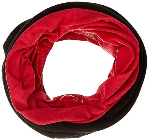 Had H.A.D. Unisex H.A.D.® Solid Fleece Mode Schal, Fuchsia - Black, Einheitsgröße Eu