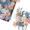 Fouriding Künstliche Blumen, Kunstblumen Gefälschte Rosen Combo DIY für Blumenarrangements, Blumensträuße, Hochzeitsdekoration,Zuhause Dekoration (Pink Blau)