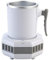 WRTN Mini Réfrigérateur USB, Refroidisseur De Bouteille Électronique De Boisson De Vin De Bière Glacée, Mini Refroidisseur De Tasse Rapide De Réfrigération Portable pour Bureau De Voiture(White)