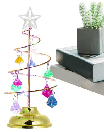 Albero Di Natale A Spirale Illuminato, Albero Di Natale A Spirale A LED Per Esterni, Ornamenti Per Albero Di Natale In Luminoso, Luci Notturne, Luci 'albero Di Natale A Spirale, Luci Di