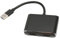 Zunate Adattatore da USB 3.0 a Doppio HDMI, Splitter USB C 1920x1080P Gbps per 2 Monitor, Display Esteso, Scheda Video e Grafica Esterna, 4 modalità di Visualizzazione, Plug And Play