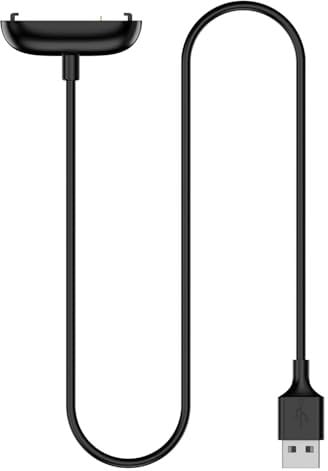Vancle Charger Cable for Fitbit Inspire 3, Replacement USB Charging Cradle Dock Stand Cable for Fitbit Inspire 3 (100cm)
