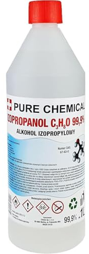 CHOSA Isopropanol 99,9% Sprühflasche - Isopropylalkohol Hohe Reinheit - IPA Reinigungsalkohol & Entfetter - Reiner Alkohol zum Reinigen für Haushalt, Werkstatt, Elektronik und Kosmetik (1L)