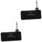 VICASKY 2sets Mini Guitar Amplifier Compact Bass Headphone Stylish Design Input for Instruments Material for Practice Anywhere