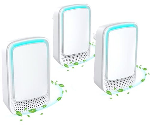 Air Purifier, Dayear Plug-in Negative Ion Air Purifier for bedroom/home, Purify Smell, Suitable for Toilets/Living Room/Pet Room(3 Pack)