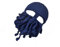 VALICLUD Strickmütze Maskenmützen Wollmütze Oktopus-hut Handgefertigte Hüte Blue