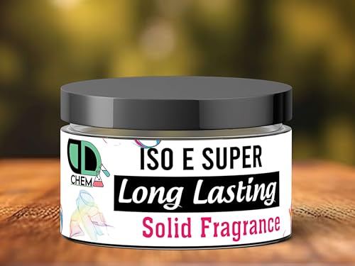Solid Perfume Balm | Long-Lasting Fresh Fragrance Portable Pocket Solid Balm Perfume Natural Fragrance Perfume for Daily Life Dating Travel (5 Gram) (ISO E Super)