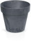 DIKEL Pot de fleurs diamètre 25 cm, hauteur 22 cm, cache-pot aspect béton, en plastique durable, résistant aux intempéries et aux UV, pots de fleurs pour un aménagement élégant de jardin et de pièce,