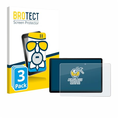 BROTECT Schutzglas für Samsung Galaxy Tab S10 FE WiFi | 3 Stück Entspiegelnder Displayschutz Made in Germany Schutzfolie Matt Kratzfest 9H Anti-Fingerprint Einfache Montage