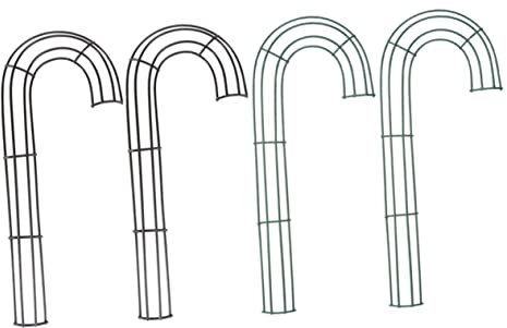 MOBUTOFU Weihnachtsdrahtkranz 4 Stück Eisenkranzrahmen Metall-blumenrahmen Für Die Heimdekoration Hochzeit