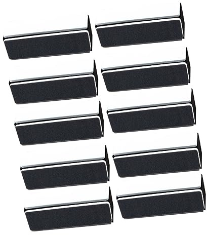 Quadratischer Nagelpolierblock – Polierschwamm für natürliche Nägel, Walnuss-Bodhi-Schleifwerkzeug für DIY-Kunstprojekte, 9 x 3,5 x 3,5 cm, 10 Stück