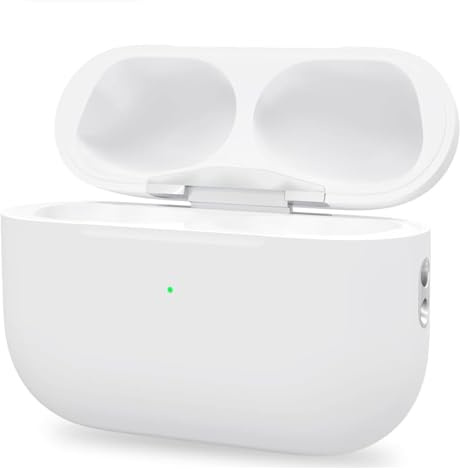 Yiko Kabelloses Ladecase Ersatz kompatibel mit AirPods Pro 2 und Air Pods Pro, USB-C Wireless Charging Case mit Bluetooth Pairing Sync Button 450mAh eingebauter Akku(Keine Kopfhörer)