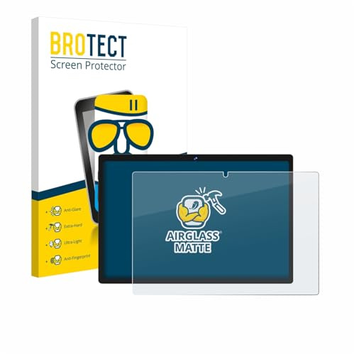 BROTECT Schutzglas für Biegedy B29 10.1 | Entspiegelnder Displayschutz Made in Germany Schutzfolie Glas Matt Anti-Reflex Kratzfest 9H Anti-Fingerprint Einfache Montage