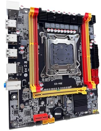 X79 VG2 Motherboard Set Kit With LGA2011 E5 2630 V2 CPU DDR3 1 * 16GB 1600MHZ ECC RAM Memory NVME M.2 SATA(Motherboard+CPU+RAM)