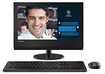 Lenovo ThinkCentre V310z Ordinateur de bureau tout-en-un, écran 19,5 pouces, processeur Intel Core i3-7100, 8 Go de RAM, SSD 256 Go, clavier QWERTY US, Wi-Fi, Bluetooth, Windows 11 Pro (reconditionné)