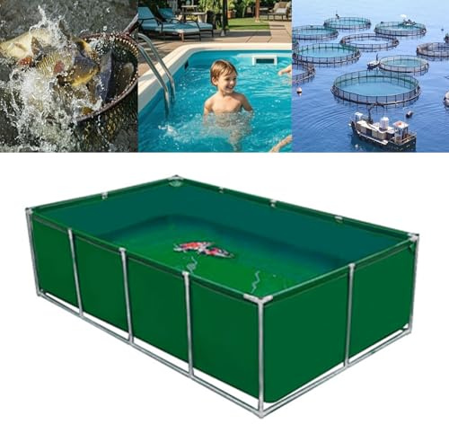 Piscine hors sol, cadre en acier durable, facile à assembler, parfait pour la maison et les piscines de jardin en plein air.