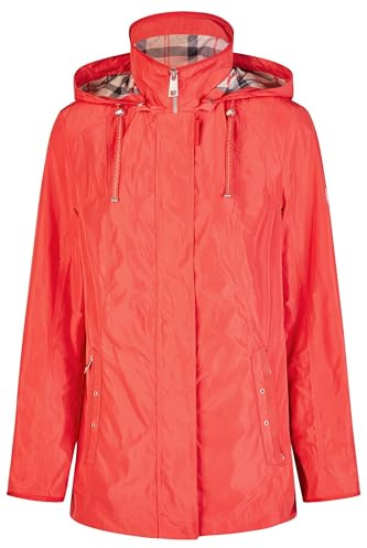 BARBARA LEBEK Outdoorjacke mit abnehmbarer Kapuze Damen, Übergangsjacke, Frühlingsjacke oder Damenjacke mit abnehmbarer Kapuze