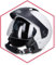 Saferide | Motorradhelm Mit Sonnenblende Matt Weiß M - 57-58 cm Rollerhelm Quadhelm Damen Herren Roller Regenschutz Jugendliche Schutzhelm Sturzhelm Erwachsene Moped Motorrad Mofa