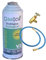 REPORSHOP - 1 bouteille de gaz écologique Gasica 226Gr+ V2 + tuyau Valve de remplacement R22, R32, R407C, R410A Gel organique
