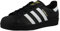 adidas Originals Mens Superstar Sneaker, Core Black/Footwear White/Core Black, 40 2/3 EU