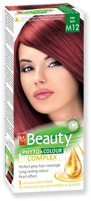 MM Beauty Permanente Haarfarbe MM Beauty Phyto & Farbe 125g - № M12 Feuerrot