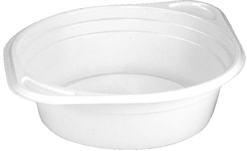 Pro DP 1000 Suppenterrinen Suppenschalen Suppenteller extrastark 750ml Ø15,5cm 6,5cm hoch weiß PP recycelbar mehrwegtauglich - Inkl. Verpackungslizenz in D