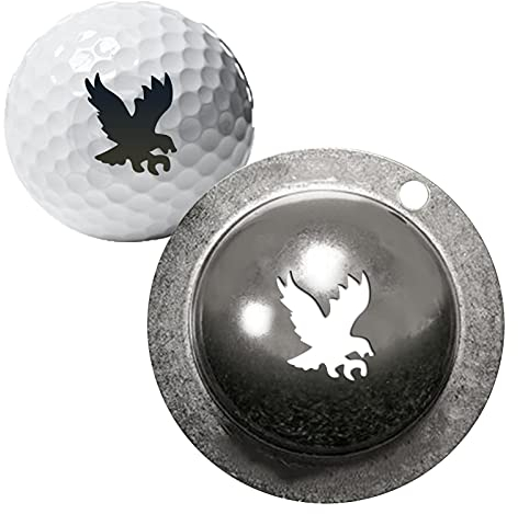 MEYENG Golfball Markierer Schablone Personalsierte, Golfball Zeichnung Ausrichtungs Schablonen Markierungs Werkzeug, Golfball Strichzeichnung Golfball Ausrichtungswerkzeug Liner