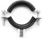 1/2 (20mm - 25mm) Rubber Lined Munsen Rings Pipe Clamps Pipe Hanger Anti Vibration Clamp, Bracket - (Pack of 2)