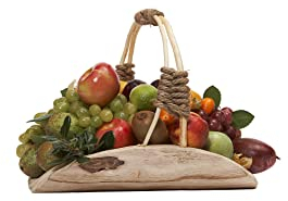 FASHION FRUIT I Cesta de Regalo Gourmet de Frutas Italia I Regalo Original Ideal para Cualquier Ocasión con Soporte Decorativo Incluido