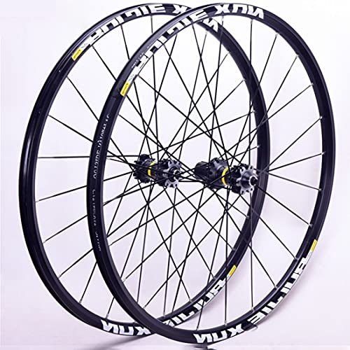 MTB-Fahrrad-Laufradsatz, Mountainbike-Vorderrad-Hinterräder-Set 26 Zoll, 27,5 Zoll, 29 Zoll, doppelschichtige Leichtmetallfelge, abgedichtetes Lager, QR 8–11-Gang-Kassette, Carbon-Nabe, Scheibenbremse