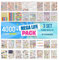 colortouch Planer Stickers Set - 4000+ Stück, 48 Blatt Aufkleber für Monatsplaner - Scrapbook Sticker Fotoalbum für Kalender, Planner, Organizer, Agenda, Journal, Notizbuch, Bullet Journal - Saisonal