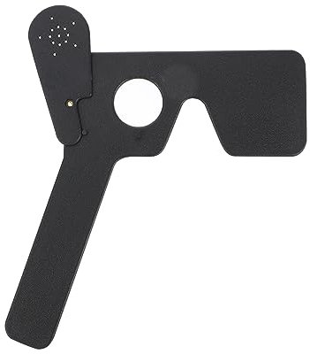 ULTECHNOVO 2 Stk kind augenklappe Schnapsgläser aus Kunststoff tragbarer Okkluder schwarze Augenmaske Optometrie-Tool Optometrie-Werkzeug aus Kunststoff Handlich Stecker Plastik