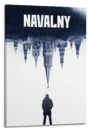 VZRSQZK Filmposter Navalny Poster, dekoratives Gemälde, Leinwand, Wandposter und Kunstdruck, modernes Familienschlafzimmer, Dekoration, Poster, 40 x 60 cm
