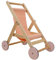 Bandits & Angels Puppenbuggy Lovely Salmon aus Holz – ab 2 Jahren – Puppenwagen aus Holz – für Puppen bis 50 cm – Puppenwagen Lachsrosa – Puppenbuggy