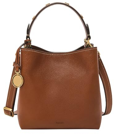 Fossil Women's Jessie Crossover Body Bag, Hellbraun