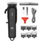 Trade Shop - Tagliacapelli Professionale Con/senza Filo Con Display Led Rasoio Usb Vgr V-118