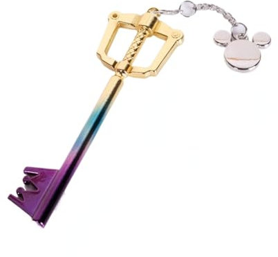 Sora Keyblade Porte-clés Jeu Keyblade Porte-clés Cartoon Figure Sora Pendentif Décoration De Sac à Clés Accessoire Pour Les Fans (B)