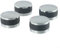 BlissfulAbode 4Pcs Gas Grill Control Knobs Replacement Fits BBQ Gas Grills for Oven, Stove Round, Grill Control Knobs For Outdoor BBQs Choose From Two Sizes, Solid (50mm)
