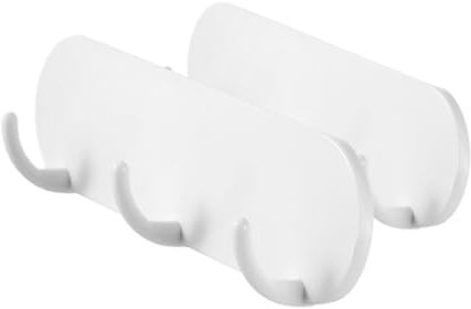 WATIIFUFU Magnetic Key Holder for Fridge Wall Hooks Magnetic Rack Key Chain Holder for Kitchen Laundry